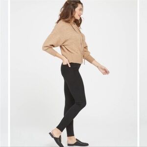 Spanx Jean-Ish Faded Black Ankle Legging Jeggings Small